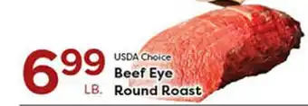 Rich's Fresh Market USDA Choice Beef Eye Round Roast offer