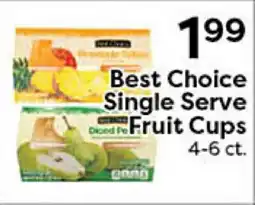 Rich's Fresh Market Best Choice Single Serve Fruit Cups offer