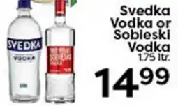 Rich's Fresh Market Svedka Vodka or Sobieski Vodka offer