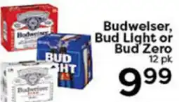 Rich's Fresh Market Budweiser, Bud Light or Bud Zero offer
