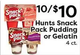 Rich's Fresh Market Hunts Snack Pack Pudding or Gelatin offer