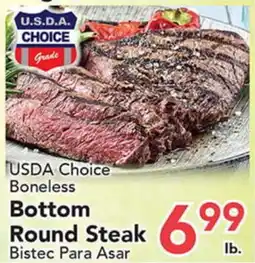Eurofresh Market USDA Choice Boneless Bottom Round Steak offer