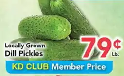 Eurofresh Market Locally Grown Dill Pickles offer