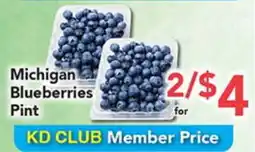 Eurofresh Market Michigan Blueberries offer