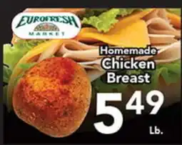Eurofresh Market Eurofresh Market Homemade Chicken Breast offer
