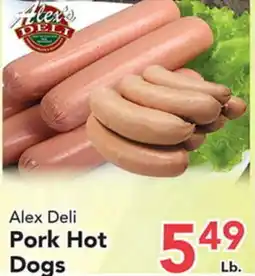 Eurofresh Market Alex Deli Pork Hot Dogs offer