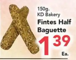 Eurofresh Market KD Bakery Fintes Half Baguette offer