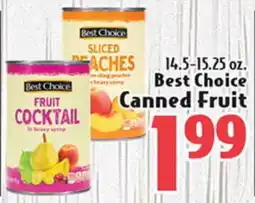 Eurofresh Market Best Choice Canned Fruit offer