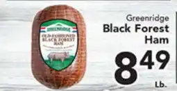 Eurofresh Market Greenridge Black Forest Ham offer