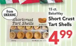 Eurofresh Market BakeWay Short Crust Tart Shells offer