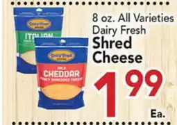 Eurofresh Market Dairy Fresh Shred Cheese offer