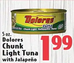 Eurofresh Market Dolores Chunk Light Tuna with Jalapeño offer