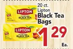 Eurofresh Market 20 ct. Lipton Black Tea Bags offer