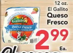 Eurofresh Market El Gallito Queso Fresco offer