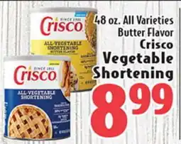 Eurofresh Market Butter Flavor Crisco Vegetable Shortening offer
