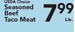 Eurofresh Market USDA Choice Seasoned Beef Taco Meat offer