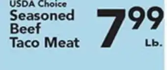 Eurofresh Market USDA Choice Seasoned Beef Taco Meat offer