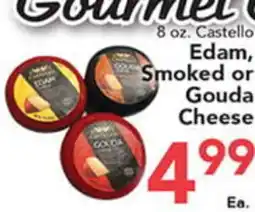 Eurofresh Market Castello Edam, Smoked or Gouda Cheese offer