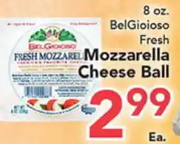 Eurofresh Market BelGioioso Fresh Mozzarella Cheese Ball offer