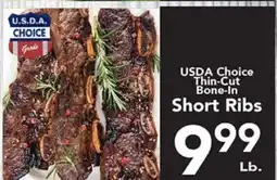 Eurofresh Market USDA Choice Thin-Cut Bone-In Short Ribs offer