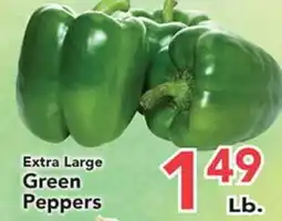 Eurofresh Market Extra Large Green Peppers offer