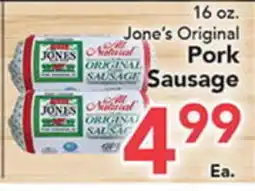 Eurofresh Market 16 oz. Jone's Original Pork Sausage offer
