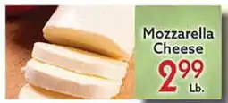 World Fresh Market Mozzarella Cheese offer