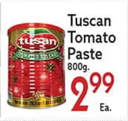 World Fresh Market Tuscan Tomato Paste offer