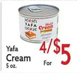 World Fresh Market Yafa Cream offer