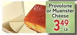 World Fresh Market Provolone or Muenster Cheese offer