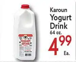 World Fresh Market Karoun Yogurt Drink offer