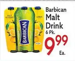 World Fresh Market Barbican Malt Drink offer