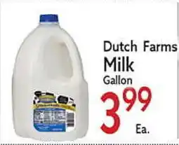 World Fresh Market Dutch Farms Milk offer