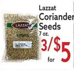 World Fresh Market Lazzat Coriander Seeds offer