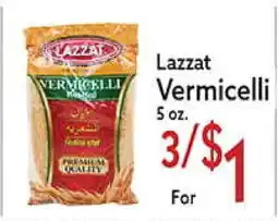 World Fresh Market Lazzat Vermicelli offer