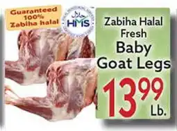 World Fresh Market Zabiha Halal Fresh Baby Goat Legs offer