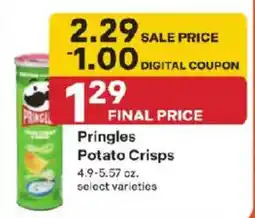 Coborn's Pringles Potato Crisps offer