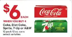 Coborn's Coca-Cola Coke, Diet Coke, Sprite, 7-Up or A&W offer