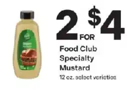 Coborn's Food Club Specialty Mustard offer