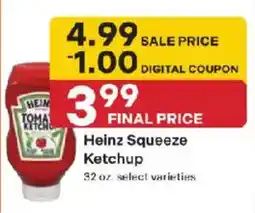 Coborn's Heinz Squeeze Ketchup offer