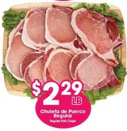Arteagas Food Center Regular Pork Chops offer