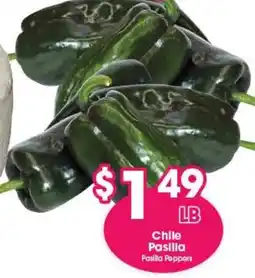 Arteagas Food Center Chile Pasilla Pasilla Peppers offer