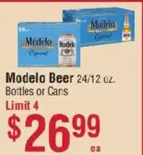 Smart & Final Modelo Beer offer