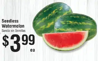 Smart & Final Seedless Watermelon offer