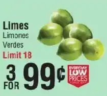 Smart & Final Limes offer