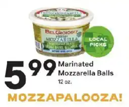 Coborn's Belgiosi marinated mozzarella balls offer