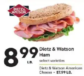 Coborn's Dietz & Watson Ham offer