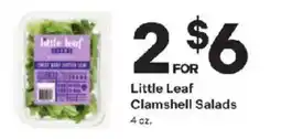 Coborn's Little Leaf Clamshell Salads offer