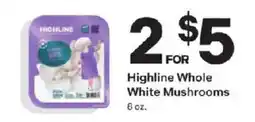 Coborn's Highline whole white mushrooms offer