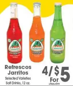 Arteagas Food Center Refrescos Jarritos offer